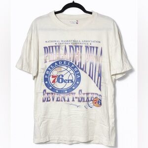 Abercrombie and Fitch Philadelphia 76ers Conference Championship T-shirt (1996)